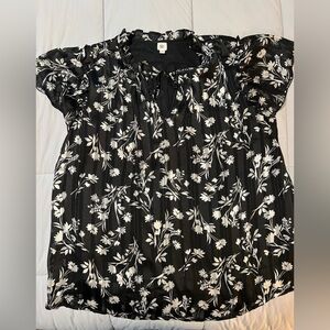 Autre Filles top with shimmer 1X